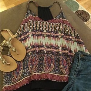 ☘️ Lucky Brand Sleeveless Top, Size XL ☘️